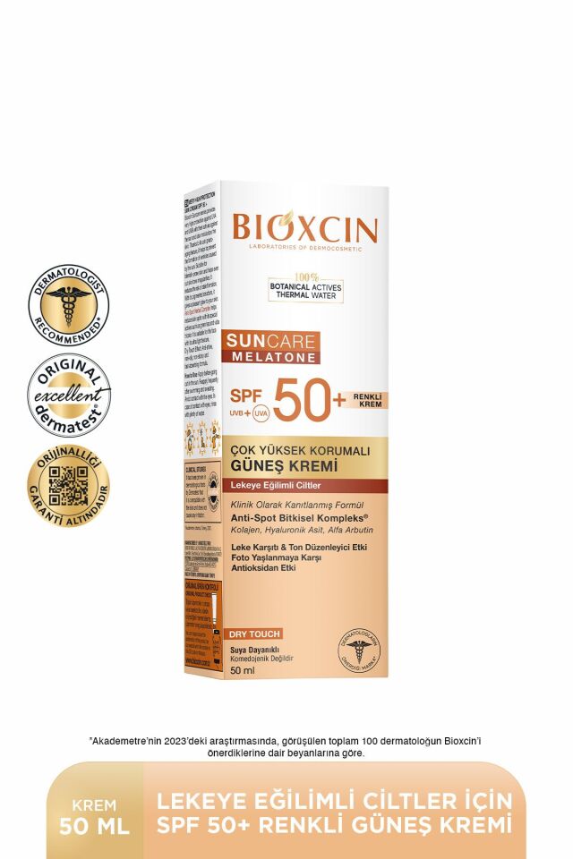 Sun Care Lekeye Eğilimli Ciltler Için Spf50 Güneş Kremi 50 ml - Renkli
