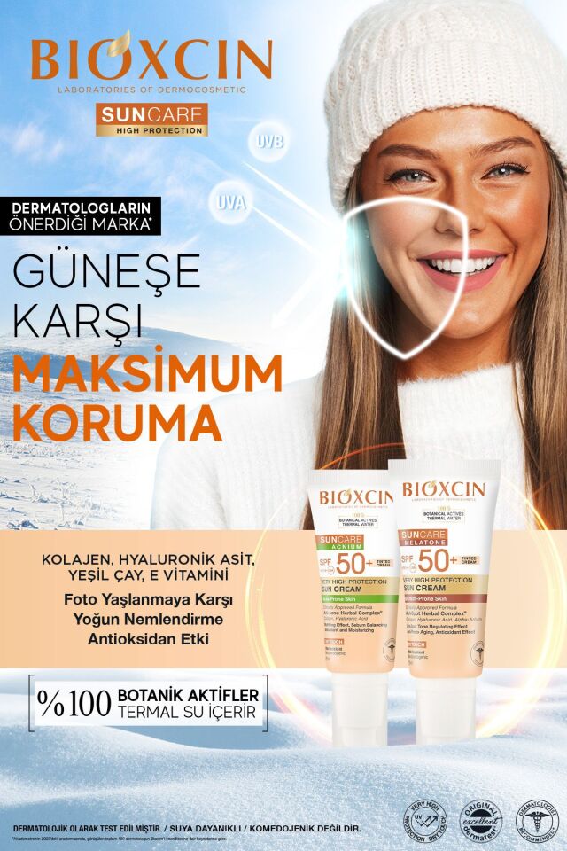 Sun Care Lekeye Eğilimli Ciltler Için Spf50 Güneş Kremi 50 ml - Renkli
