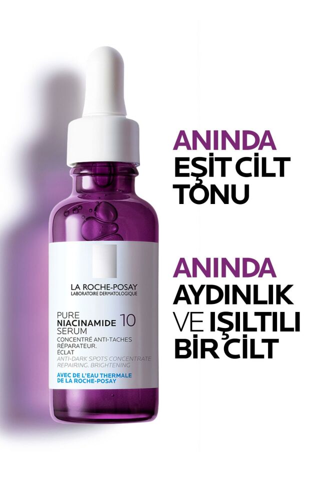 Saf %10 Niasinamid İçeren Koyu Leke Karşıtı Serum 30 ml