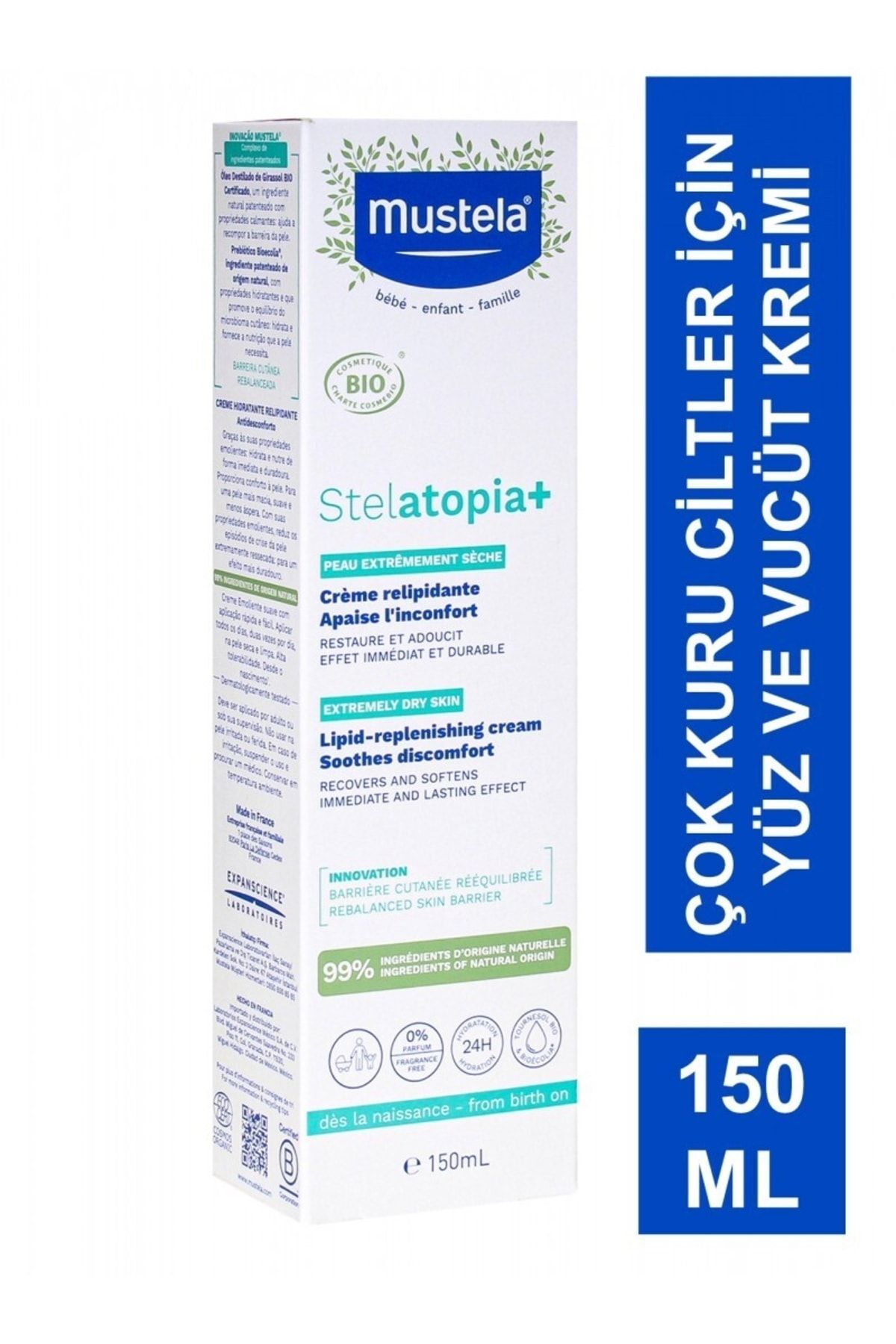 Stelatopia+ Lipit Yenileyici Krem 150 Ml