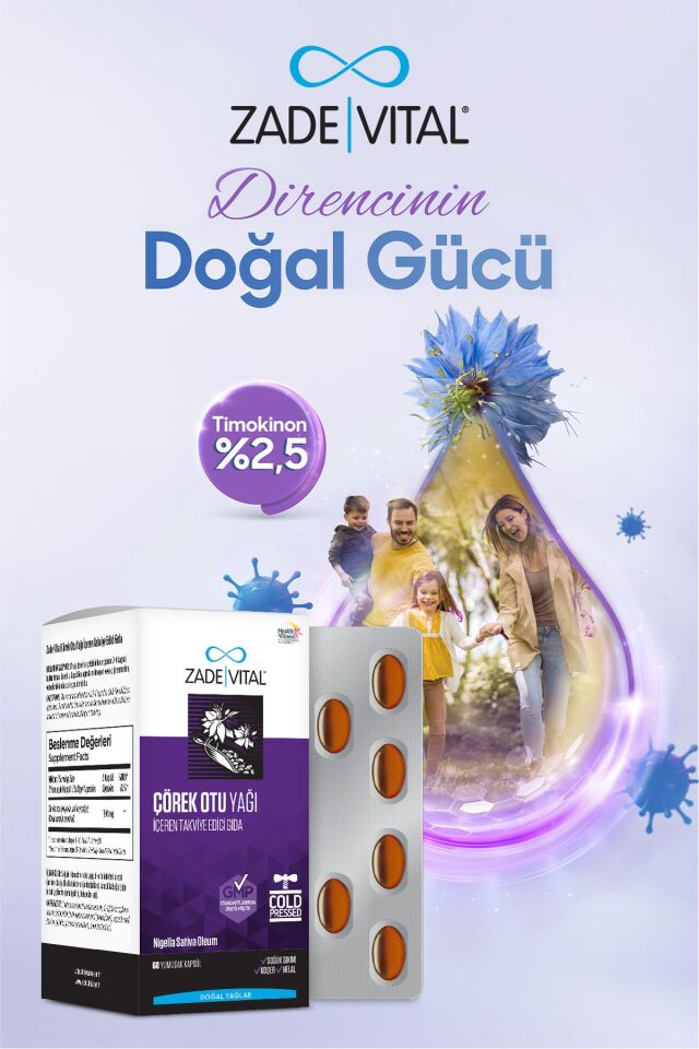 Çörekotu Yağı Yumuşak 60 Kapsül