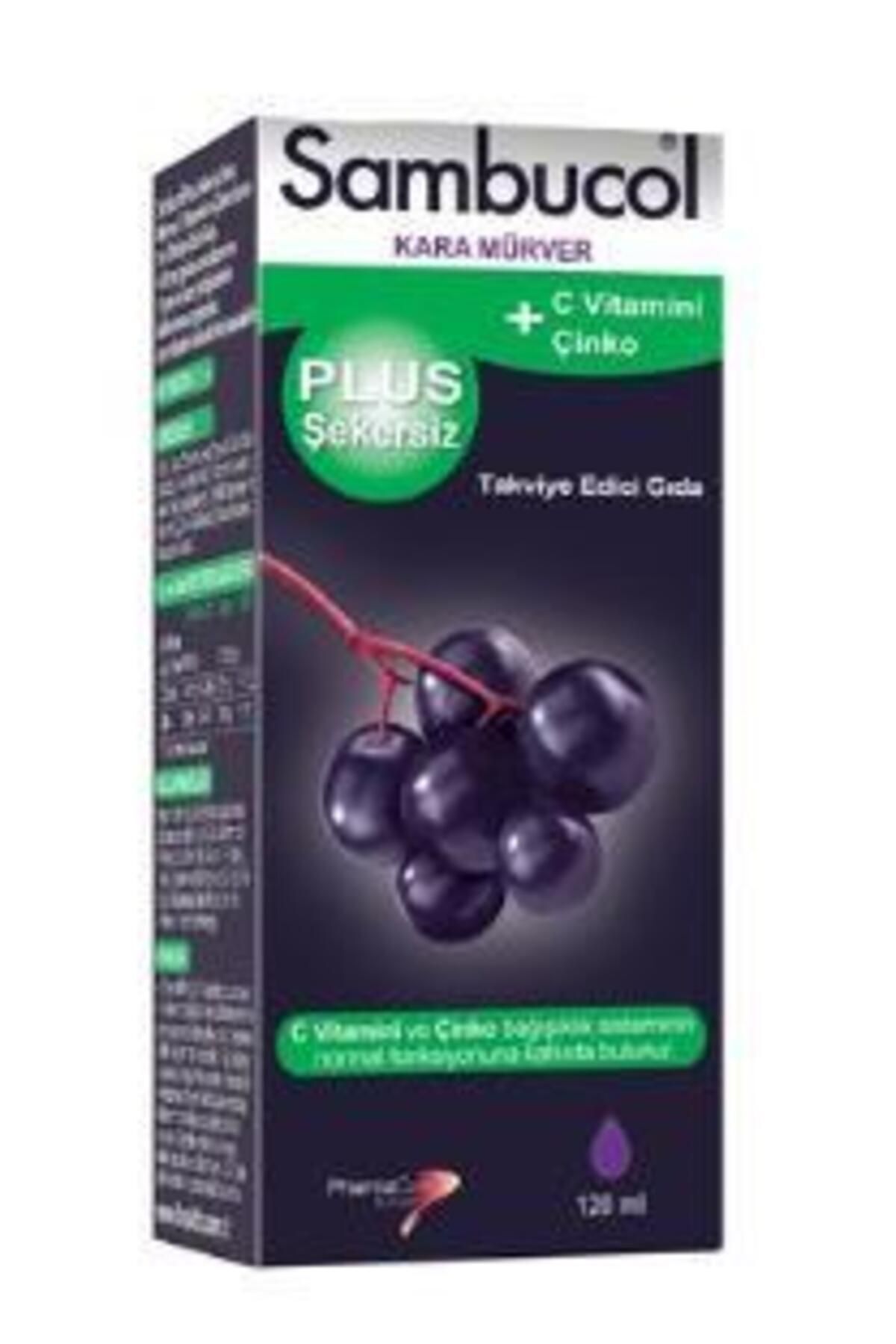 _plus Şekersiz Likit Kara Mürver Esktresi 120 ml 10/2023 Miadlı
