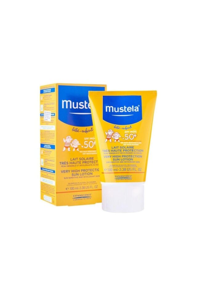 Bebek ve Çocuklar Için Spf50+ 100ml Güneş Koruyucu 50ml Losyon Hediyeli