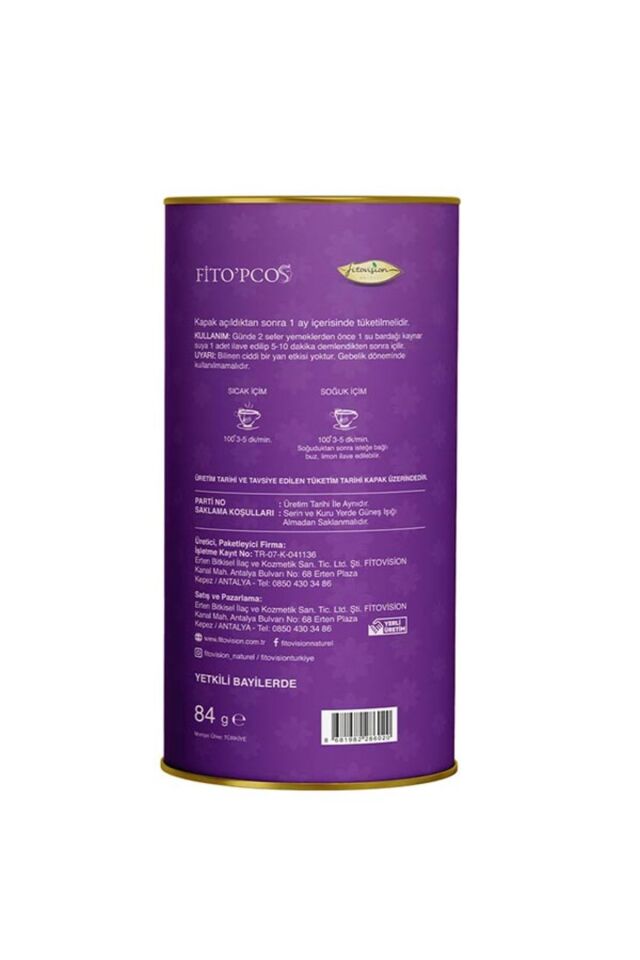 Fitovision Fito-Pcos Bitkisel Çay
