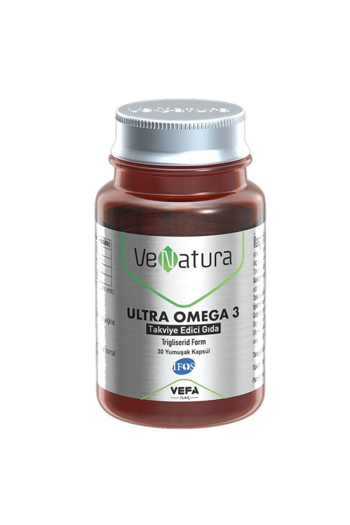 Ultra Omega 3 Takviye Edici Gıda 30 Kapsül