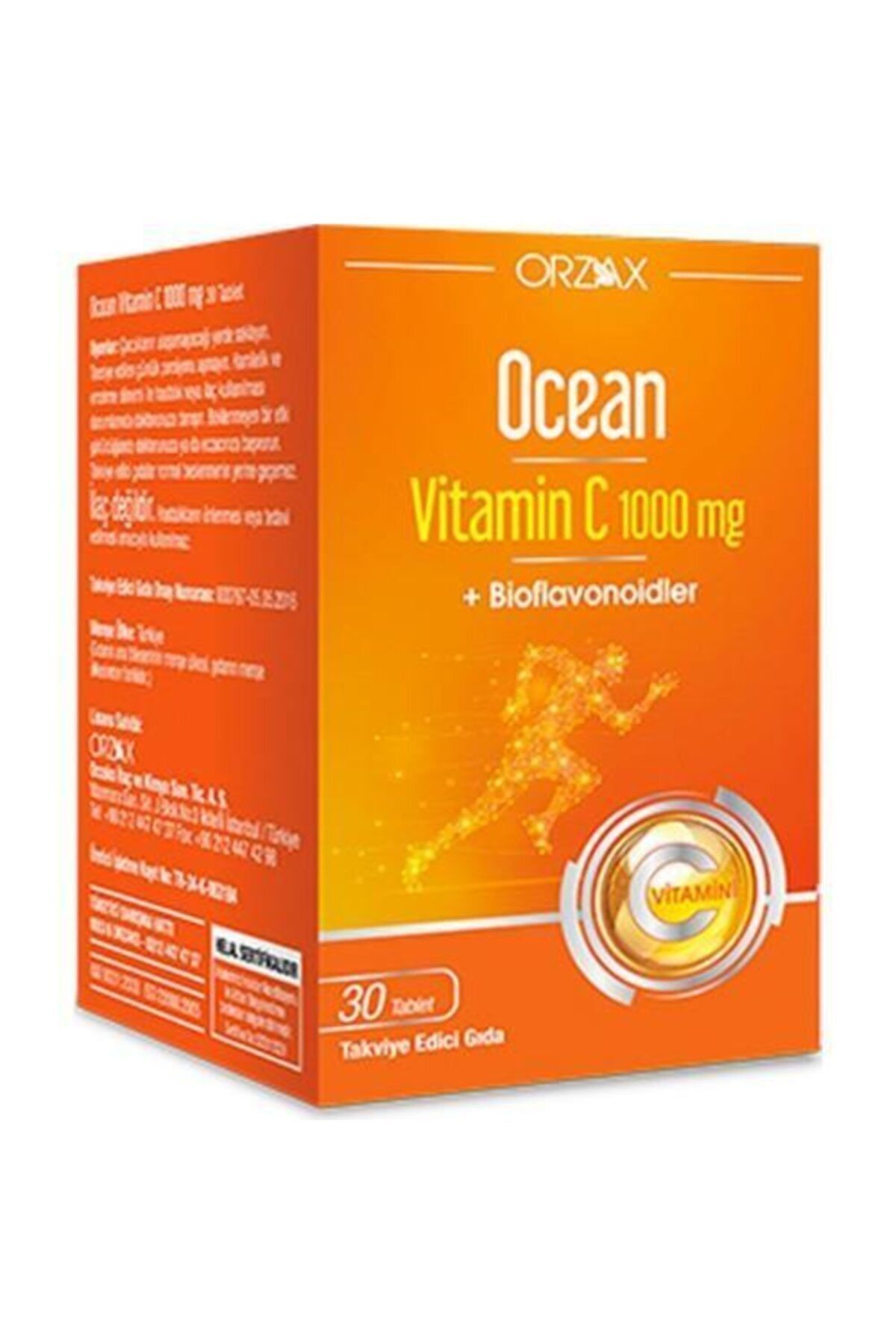 Ocean Vitamin C 1000 Mg + Bioflavonoidler