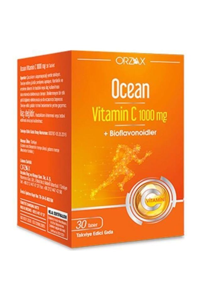 Ocean Vitamin C 1000 Mg + Bioflavonoidler