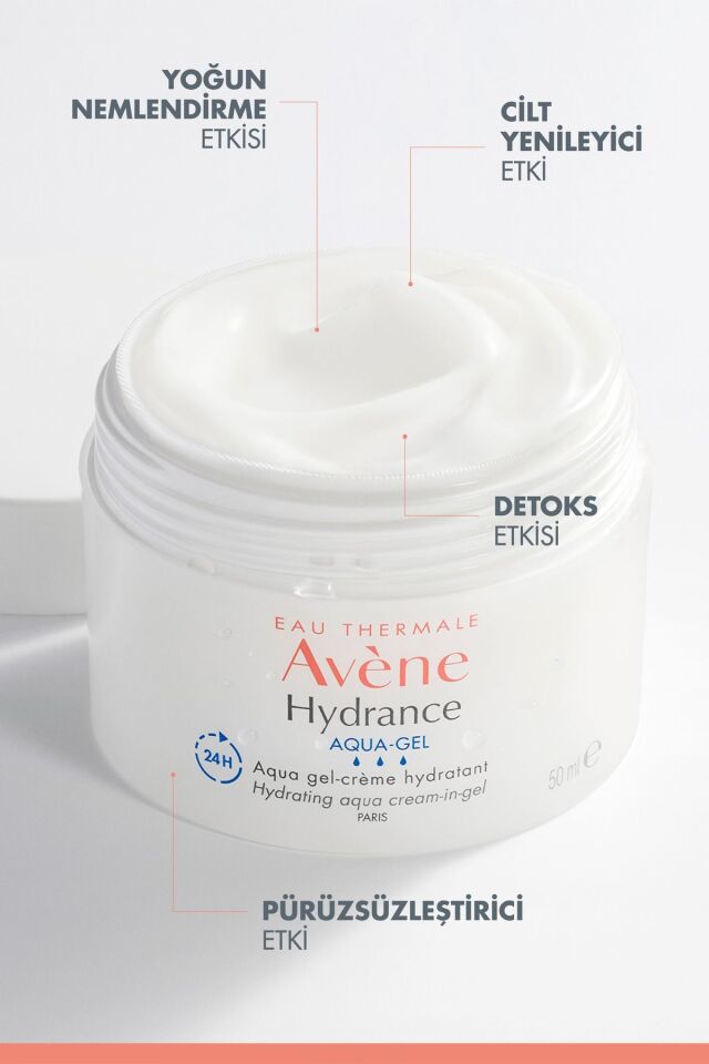 Hydrance Aqua Gel Nemini Kaybetmiş Ciltler için Yoğun Nemlendirici Jel Krem 50 ml