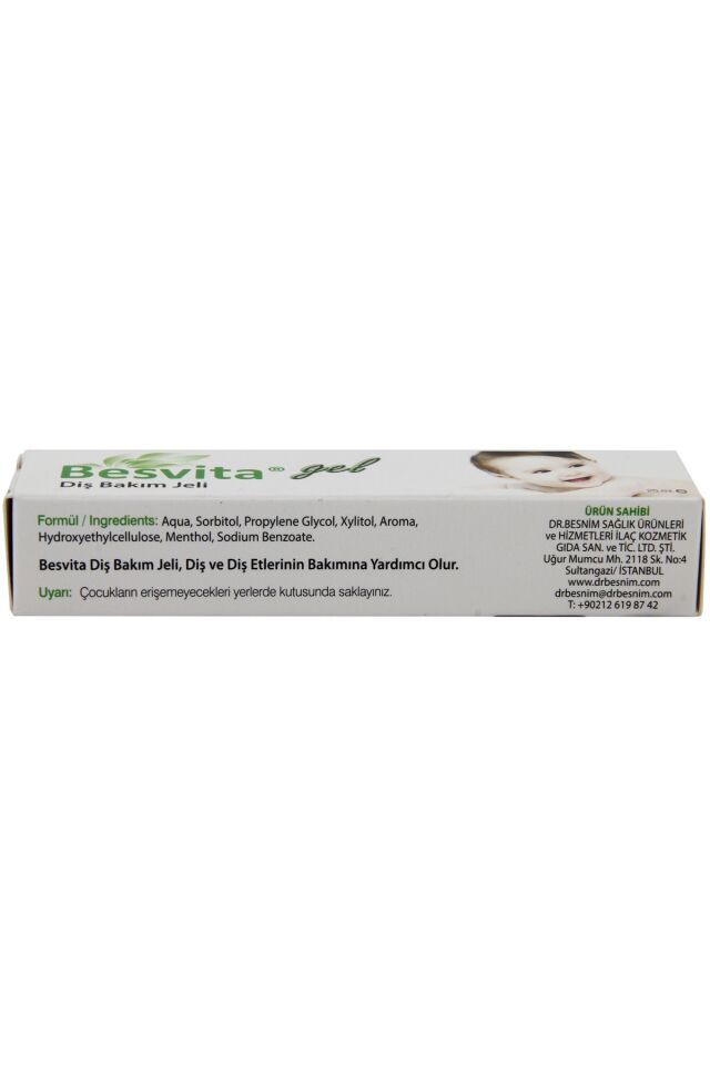 Diş Bakım Jeli 25 ml