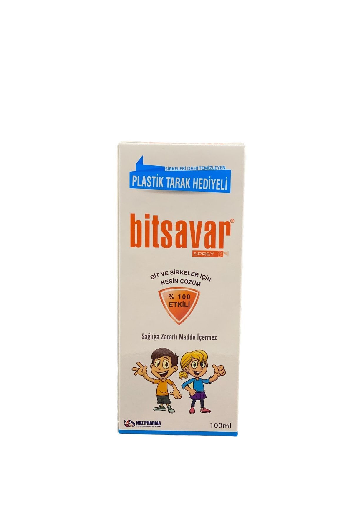 Bıtsavar 100 Ml Bıt Spreyı Plastık Tarak Hedıyelı