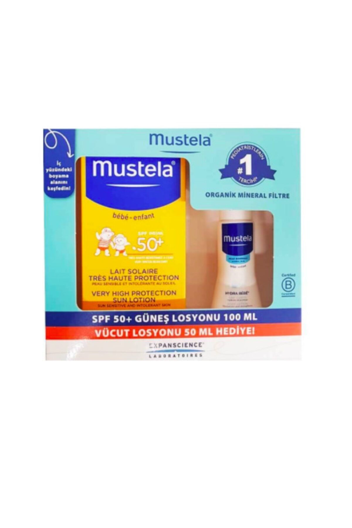 Spf 50+ Güneş Losyonu 100 Ml