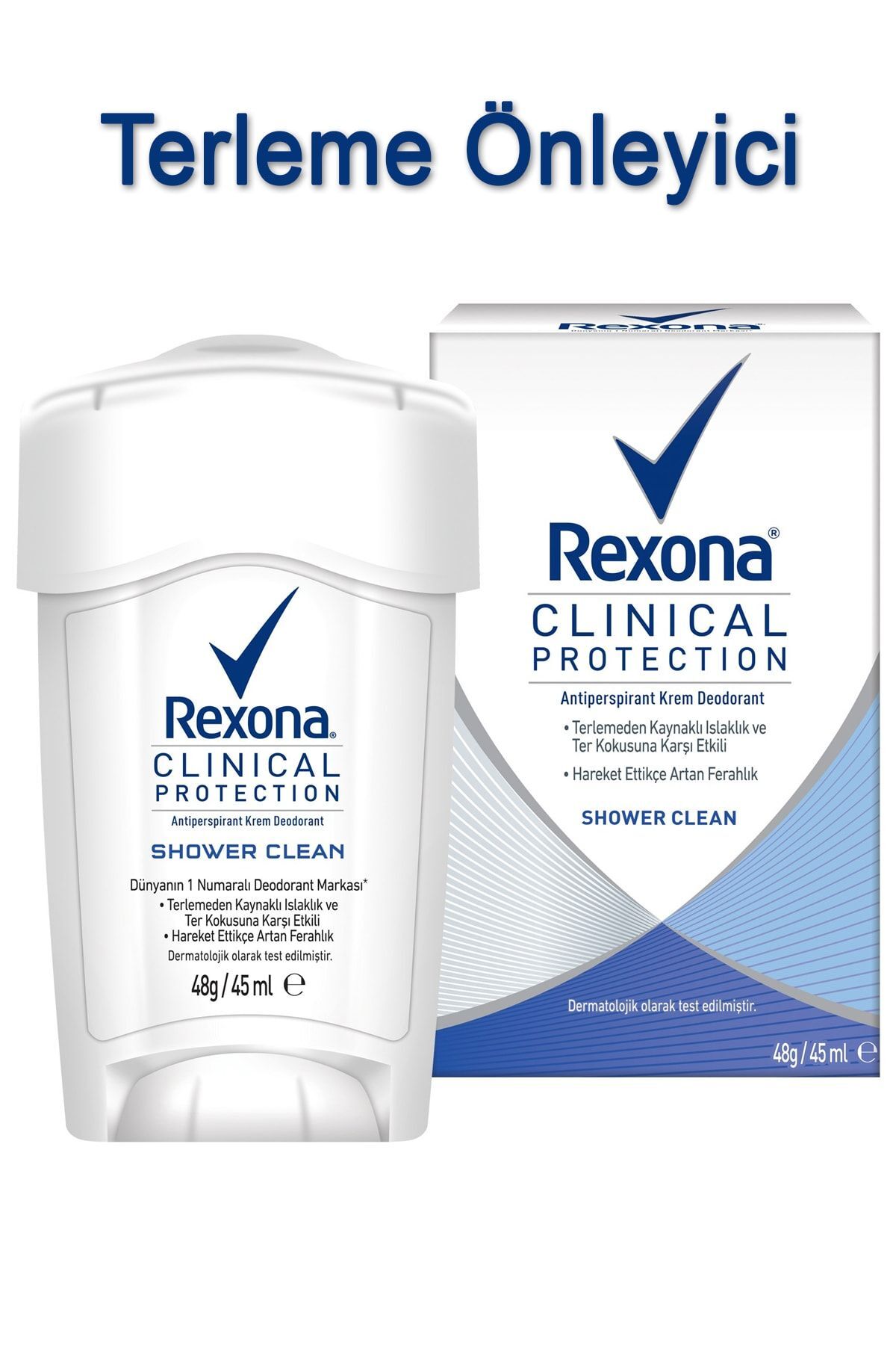 Clinical Protection Shower Clean Krem Deodorant