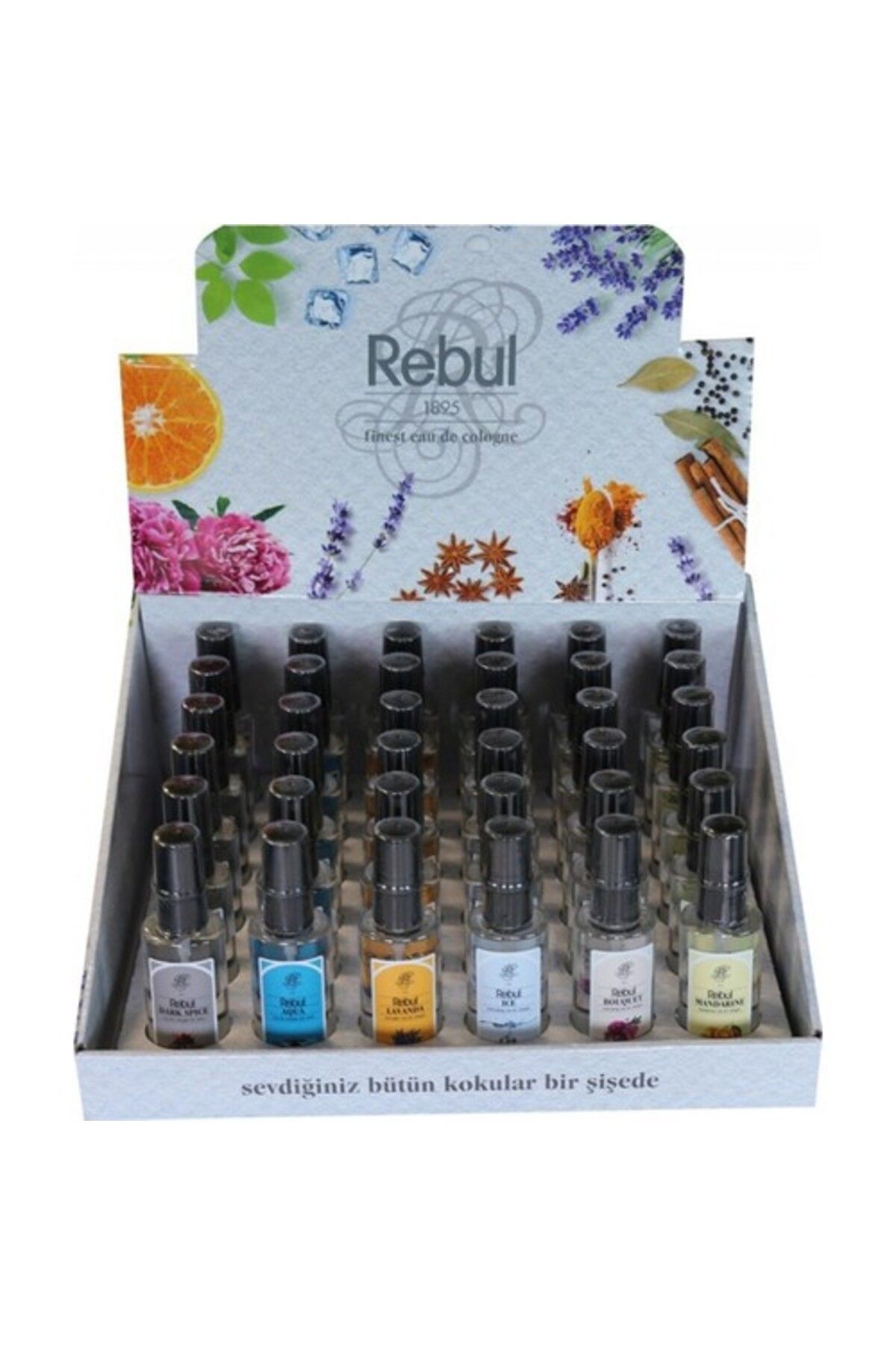 50 ml Kolonya 36 Lı Set Koku 42lı
