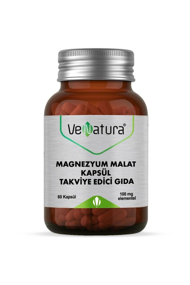 Magnezyum Malat Takviye Edici Gıda 60 Kapsül
