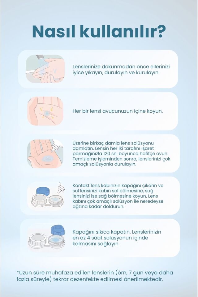 Lens Solüsyonu 360 ml Son Kullanma 01/2027