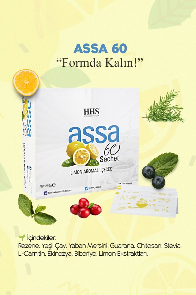 Assa 60 Sachet Karışık Bitkisel Çay