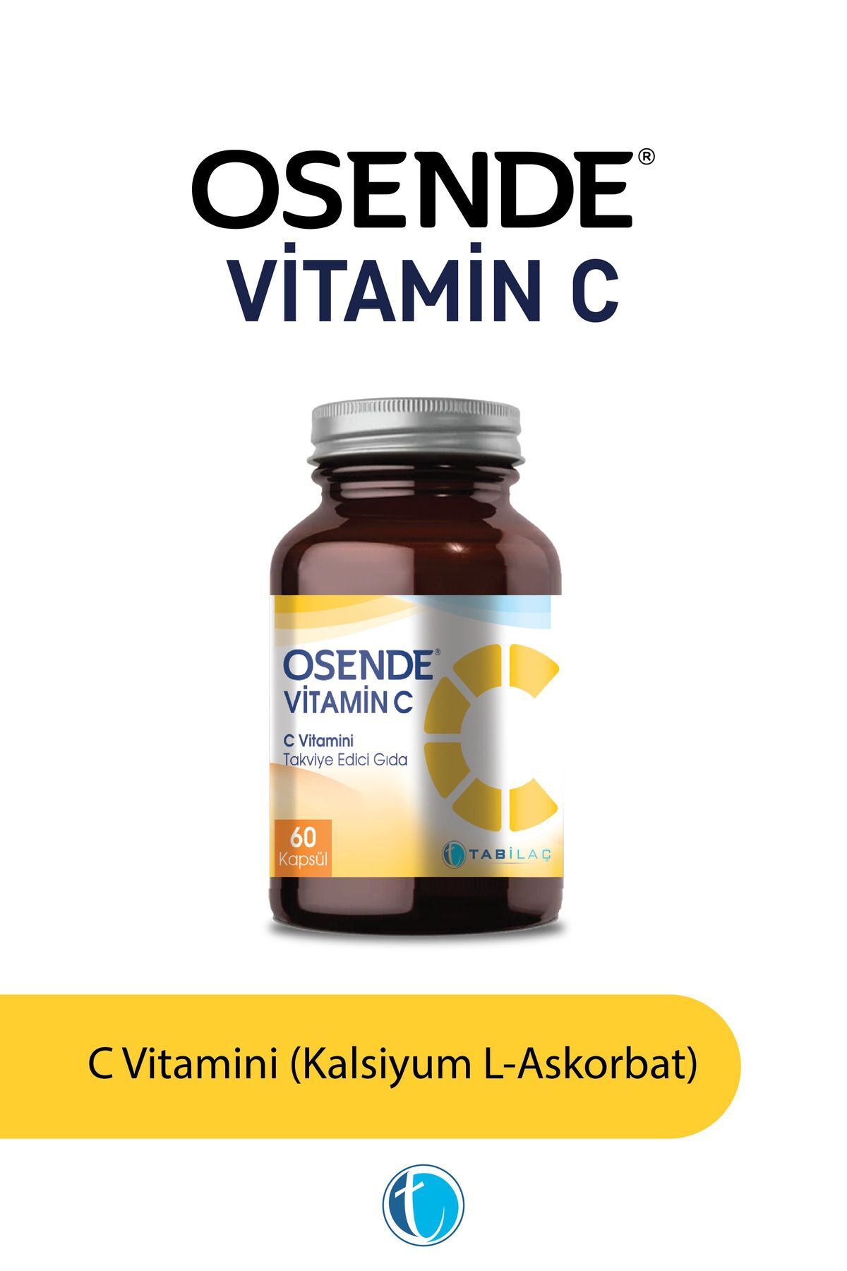 Vitamin C 500 mg 60 Bitkisel Kapsül