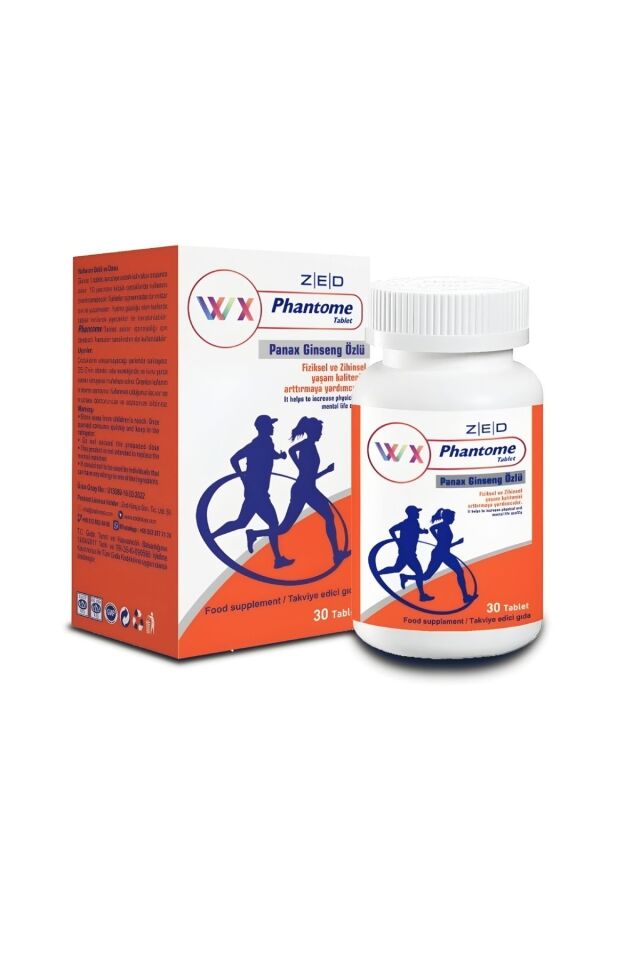 Panax Ginseng Özlü Ester Vitamin C Çinko 30 Tablet Multivitamin