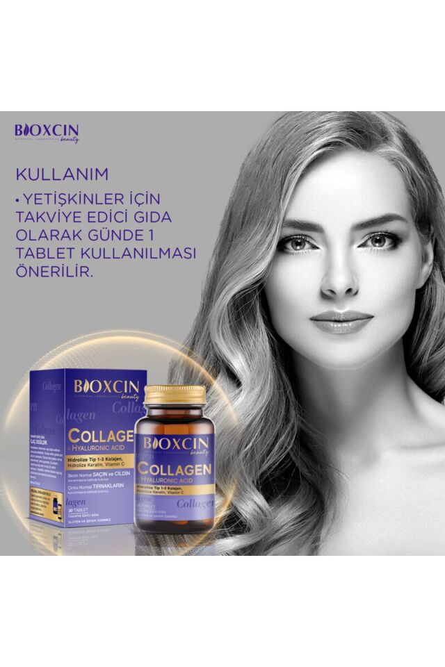 Beauty Collagen 30 Tablet - Tip1 Tip 3 Hidrolize Kolajen