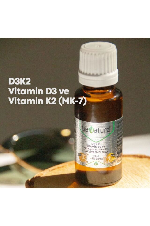 D3 K2 Damla 20 ml - (: 07/2027)