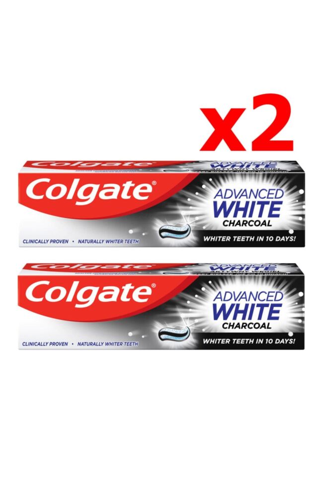 Diş Macunu Advanced White Charcoal 2x75ml