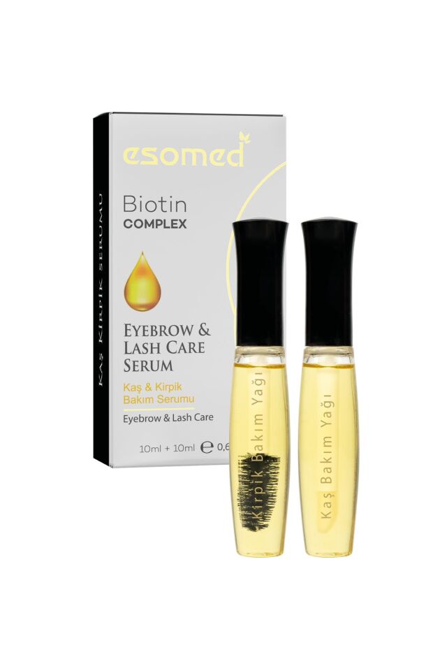 ESOMED  Kaş Ve Kirpik Serumu, Besleyici, Güçlendirici Biotin, Argan Ve B5-b7 Vitamin 20 ml