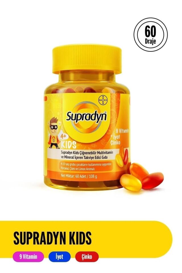 Supradyn Kids 60 Tablet + Kids 60 Tablet