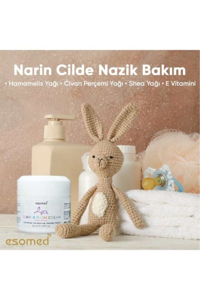 ESOMED  Pişik Önleyici Bebek Bakım Kremi Çinko Oksit %15 50 ml