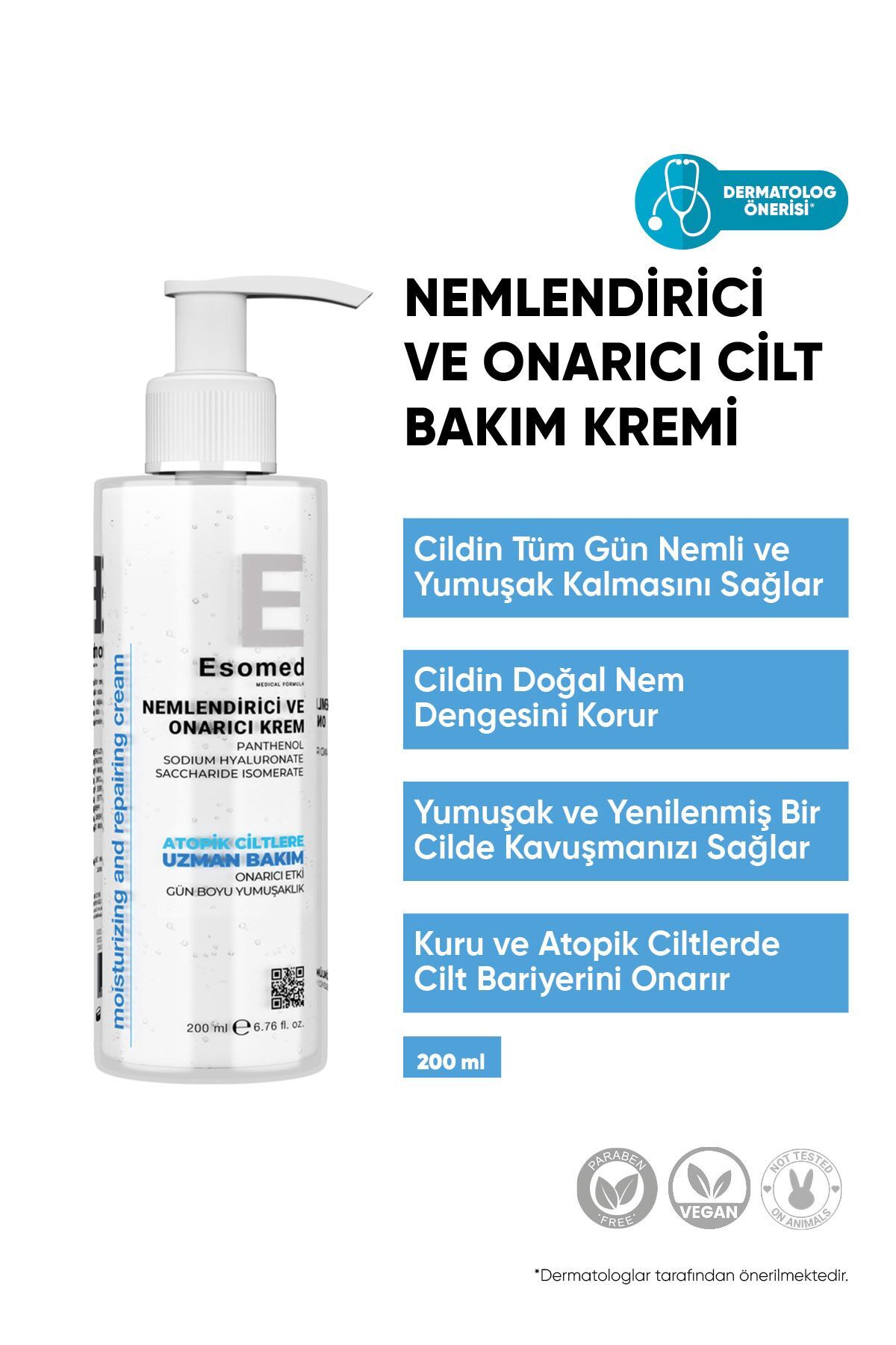 Nemlendirici Ve Onarıcı Krem