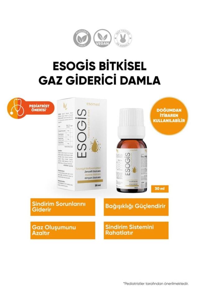 ESOMED Esogis Bebekler Için Gaz Damlası 30 ml
