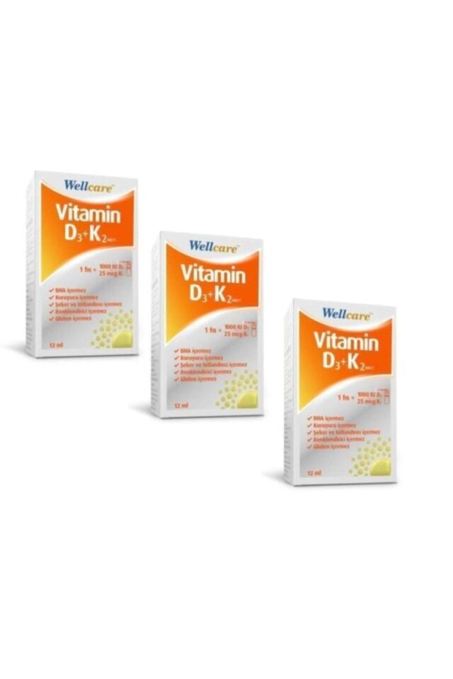 Vitamin D3+k2 1000 Iu 12ml Sprey 3 Lü