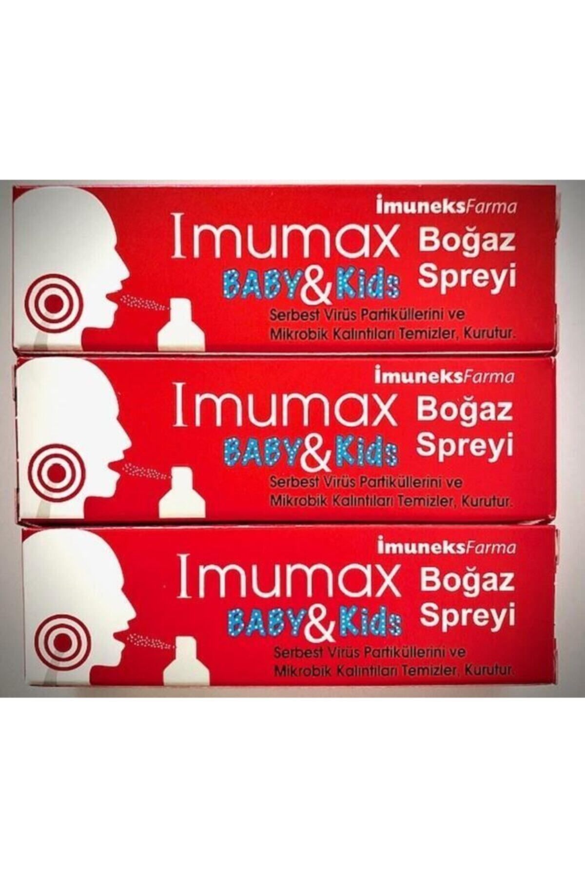 Imumax Baby & Kids Boğaz Spreyi 20ml*3 Adet