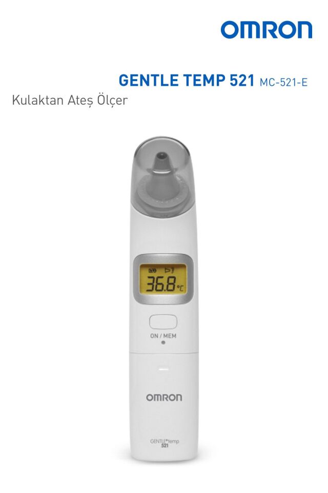 Gentle Temp 521, 3'ü 1 Arada Kulaktan Ateş Ölçer