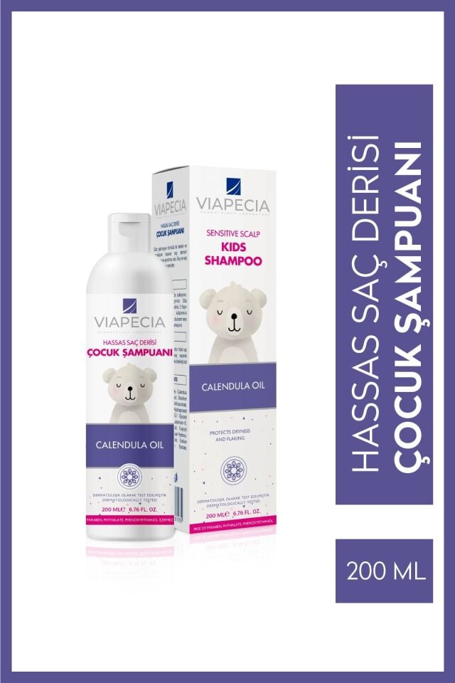 Hassas Saç Çocuk & Bebek Şampuanı Göz Yakmayan Formül 200 ml