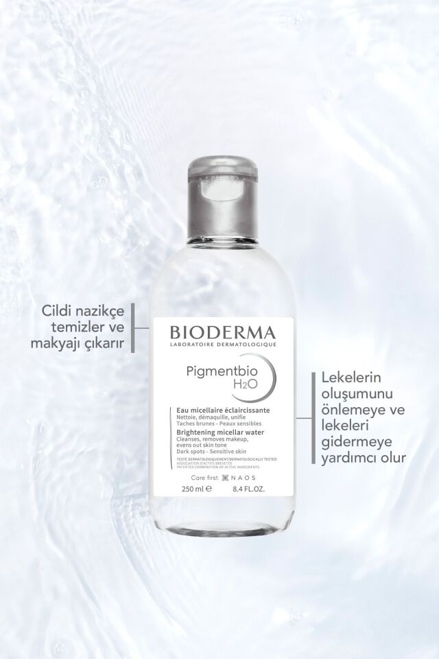Pigmentbio H2O Leke Karşıtı Micellar Makyaj Temizleme Suyu 250 ml