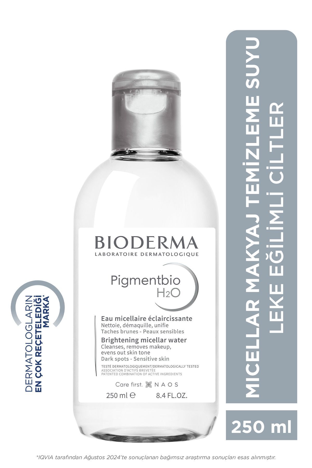Pigmentbio H2O Leke Karşıtı Micellar Makyaj Temizleme Suyu 250 ml