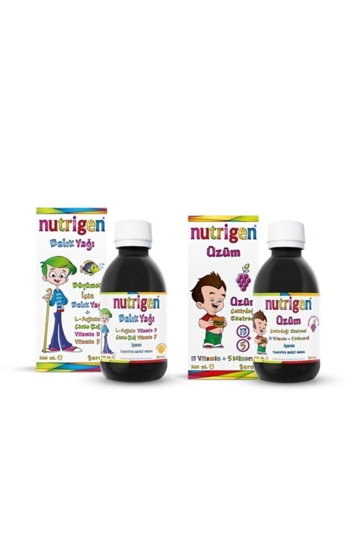 *balık Yağı Şurubu 200 ml Üzüm Çekirdeği Şurubu 200 ml