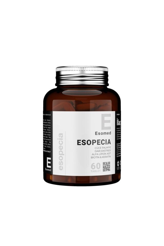 Esopecıa 60 Tablet Saç, Tırnak Ve Cilt Için Kollojen Biotin & Keratin,at Kuyruğu,selenyum