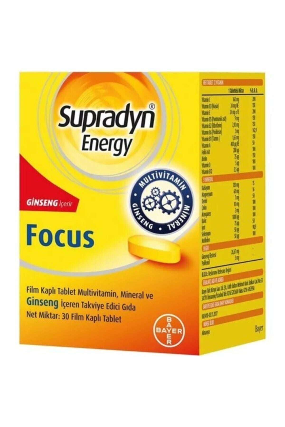 Energy Focus Ginseng 30 Lu Tablet