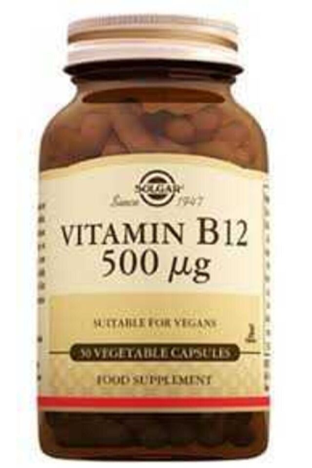 Vitamin B12 500 Mcg 50 Kapsül