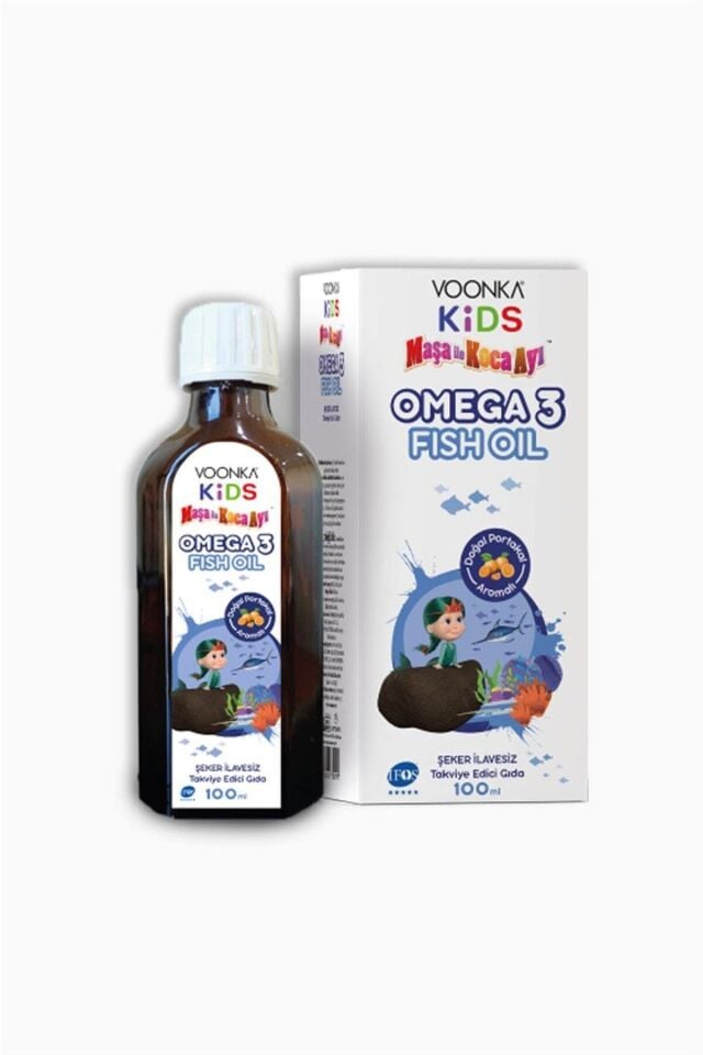 Kids Omega 3 Fish Oil Maşa Ve Koca Ayı 100m