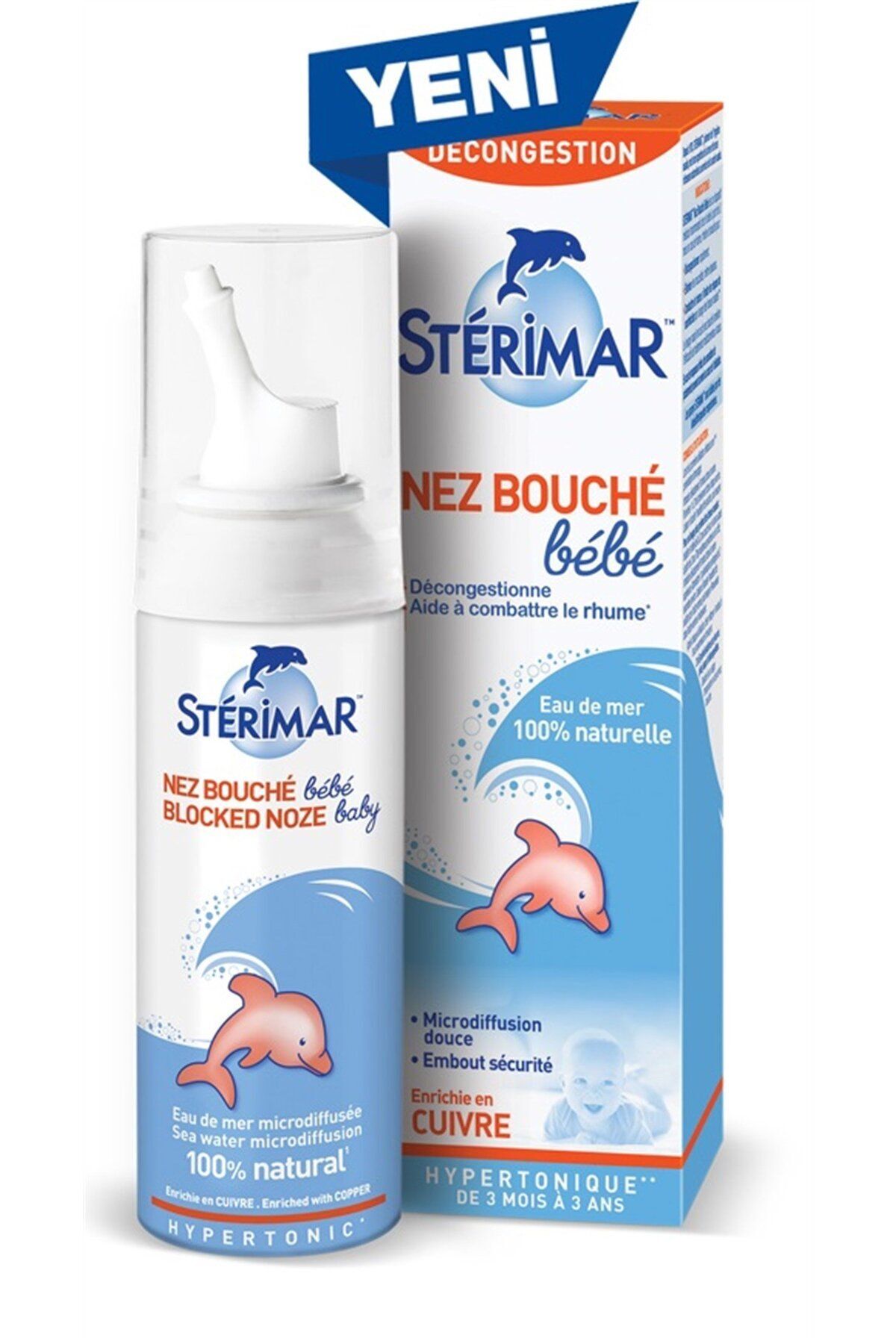 Baby Burun Spreyi Blocked Nose Hipertonik Sprey 50 ml