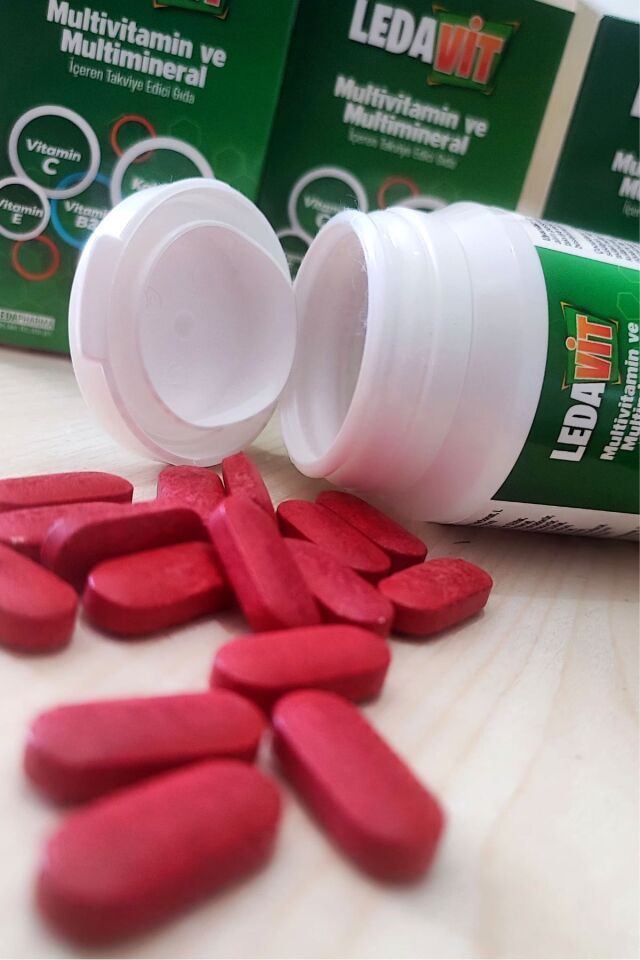 Multivitamin Mineral 30 Tablet (KALSİYUM MAGNEZYUM ÇİNKO DEMİR VB.)