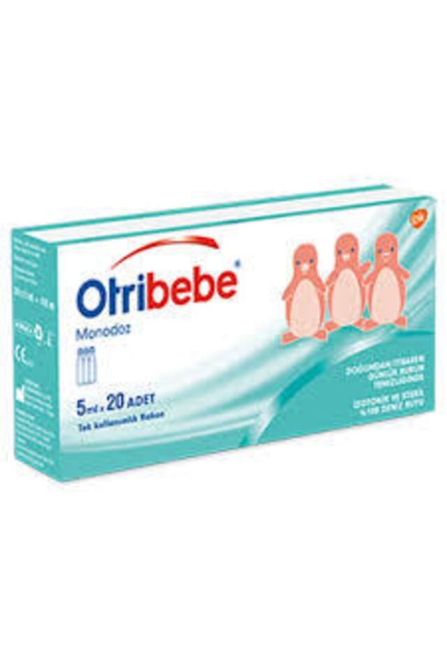 Ortibebe Monodoz Bebekler Için Üretilmiş Steril Deniz Suyu 20 Doz 5 ml