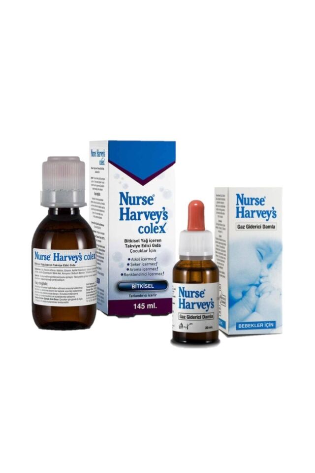 Gaz Giderici Damla 20ml ve Colex 145 ml Bitkisel Şurup Kofre