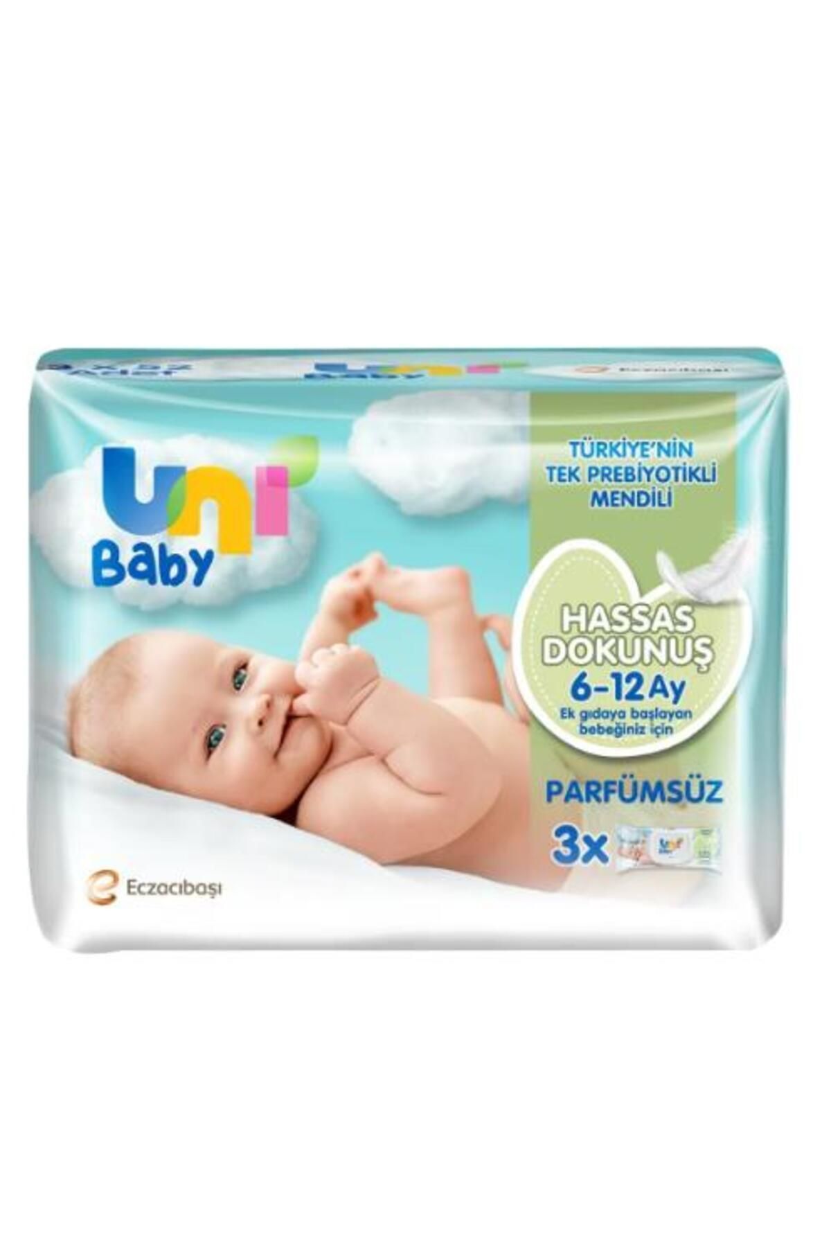 Hassas Dokunuş Islak Mendil 3*52 Li