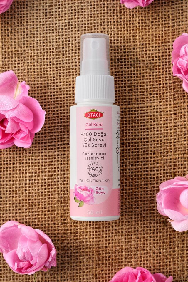 Gül Kürü Gül Suyu Yüz Spreyi 50ml