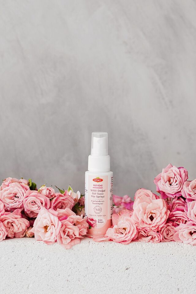 Gül Kürü Gül Suyu Yüz Spreyi 50ml