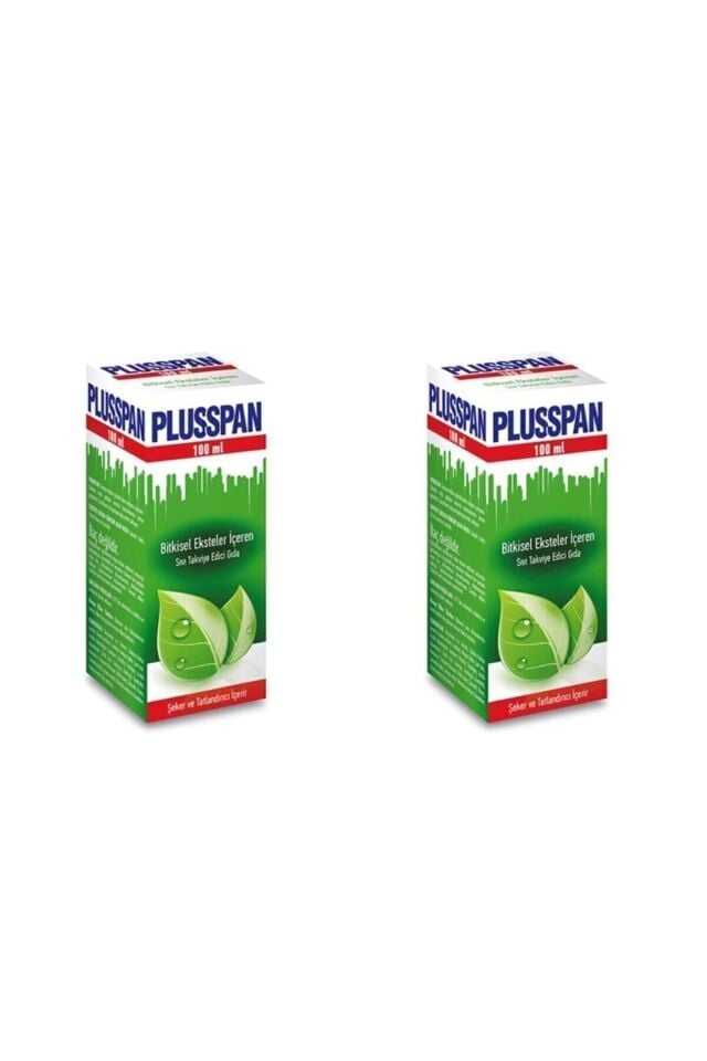 Plusspan Bitkisel Şurup 100ml X2 Adet ( Prospan Muadili ) : 10-2027