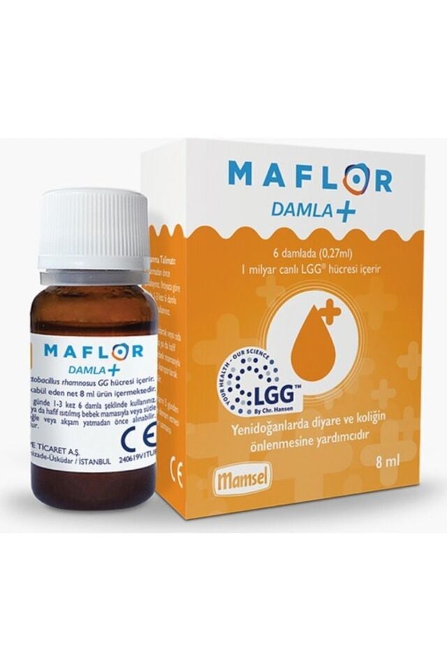 Maflor Damla Plus 8 ml Sıvı Formda Probiyotik